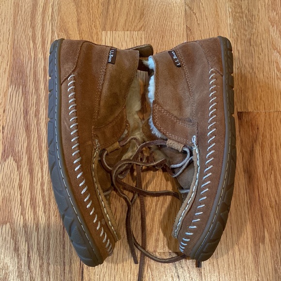 LL Bean Wicked Good Moccasins - Picture 3 of 4